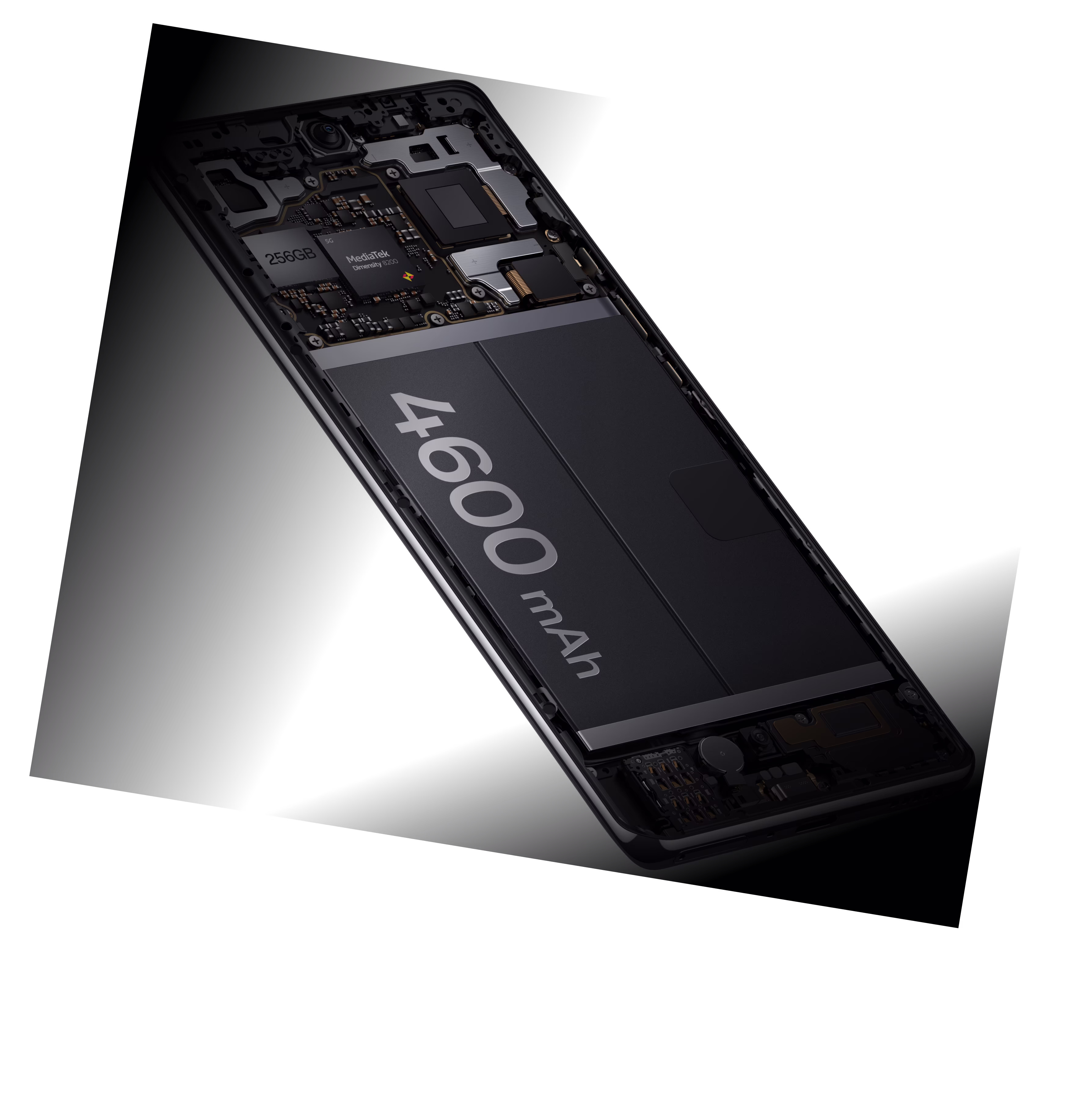 80W SUPERVOOC Flash Charge and 4600mAh Large Battery