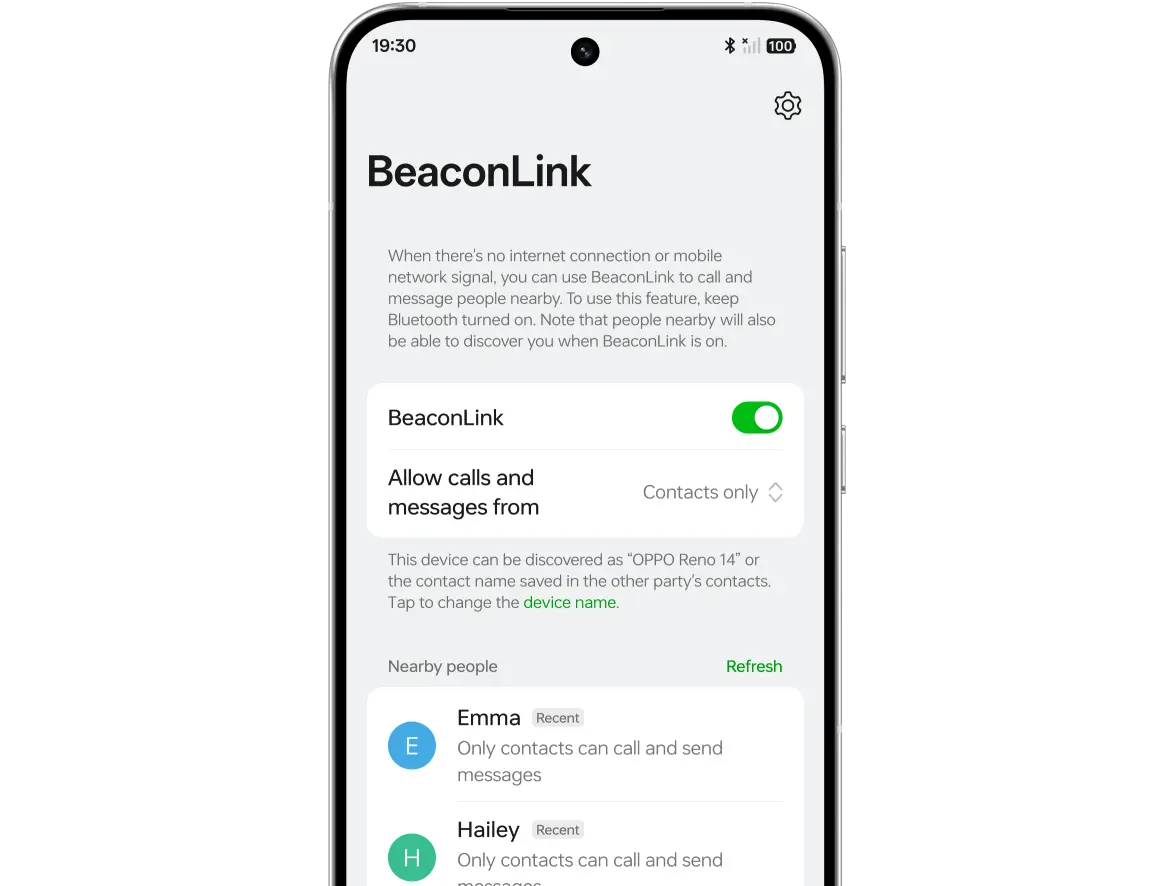 סמארטפון Reno 14F 5G 12GB/512GB מבית Oppo