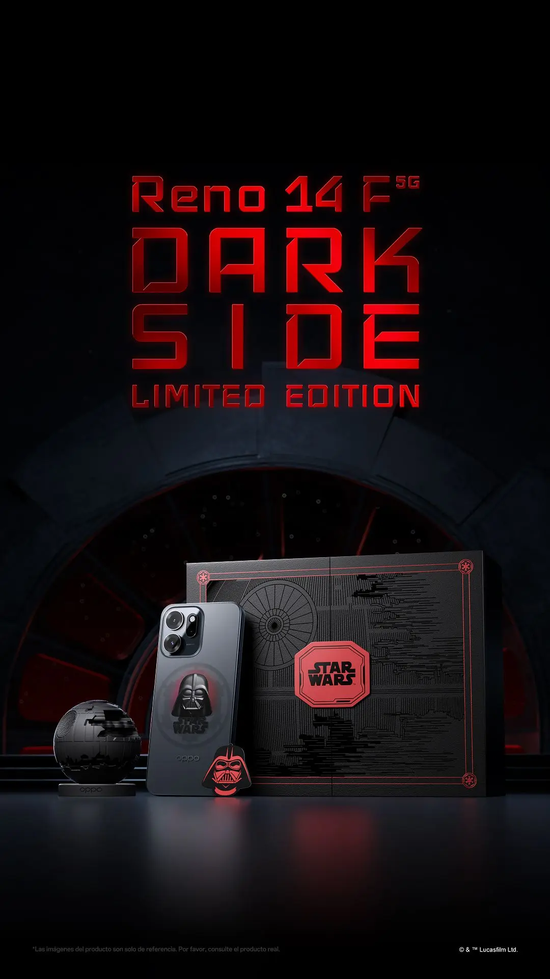 OPPO Reno14 F Edición Limitada Lado Oscuro | OPPO Centroamérica, image size:1080x1920