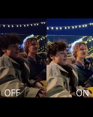 فيديو بالنمط الليلي الفائق