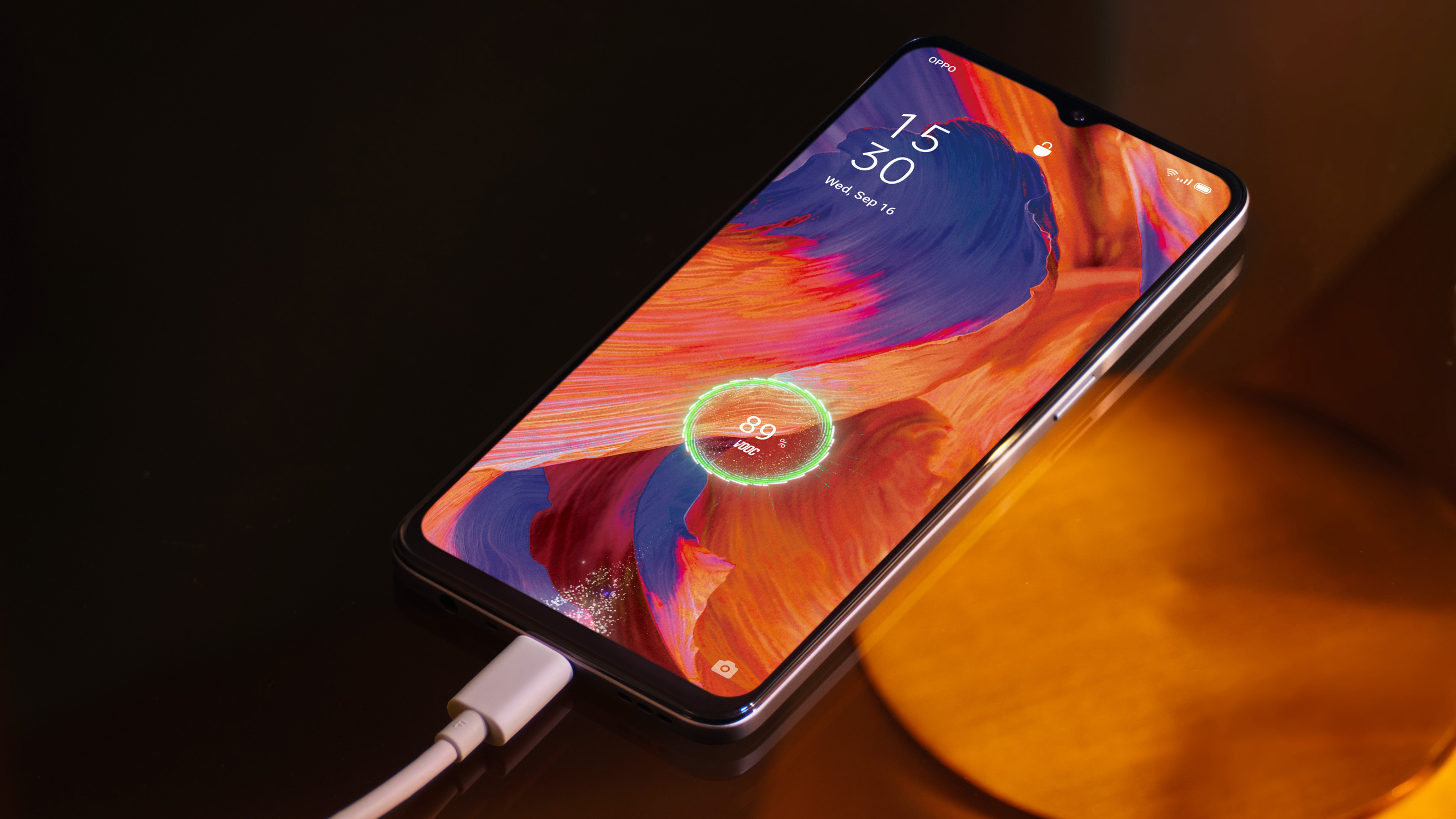 OPPO F17 4015mAh battery，30W VOOC Flash Charge