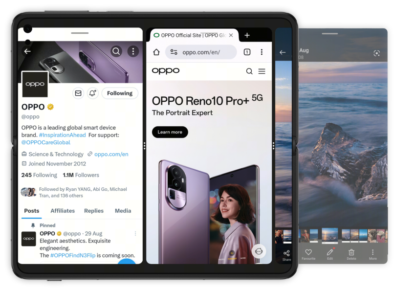 OPPO представила смартфоны Find N3 и Find N3 Flip, предоставив пользователям возможность насладиться новым уровнем технологий для складных смартфонов