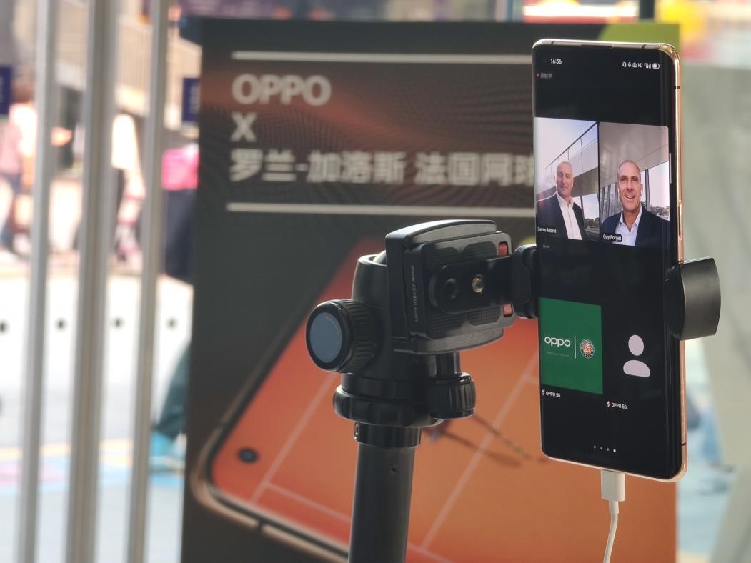 OPPO проводит международную 5G-видеоконференцию в рамках теннисного турнира &laquo;Ролан Гаррос&raquo;
