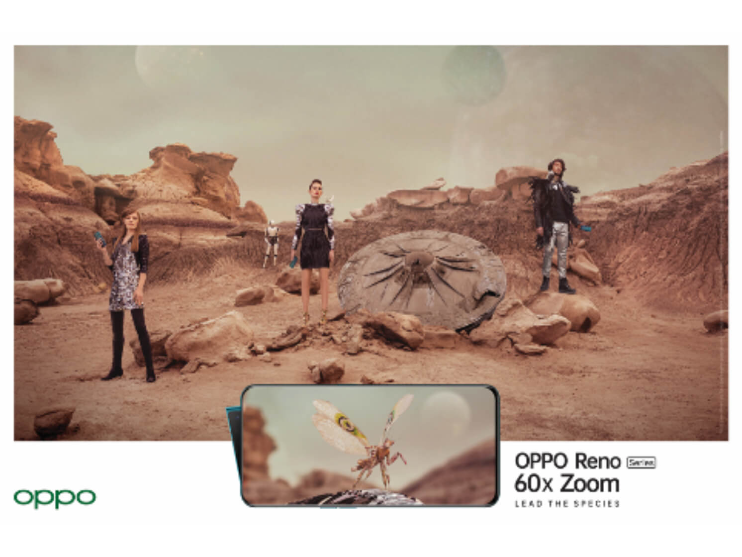 OPPO تدعو جيل الألفية إلى استكشاف آفاق جديدة عبر حملتها الجديدة "Lead the Species"