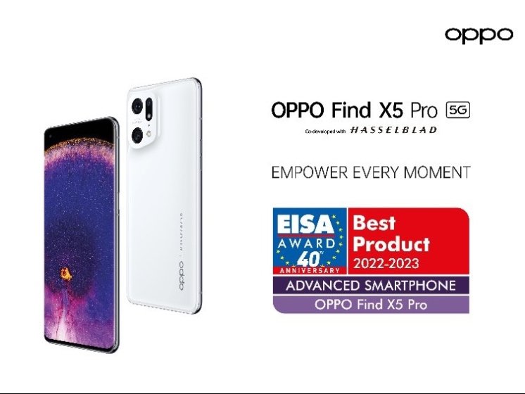 OPPO bags EISA ADVANCED SMARTPHONE 2022-2023 AWARD