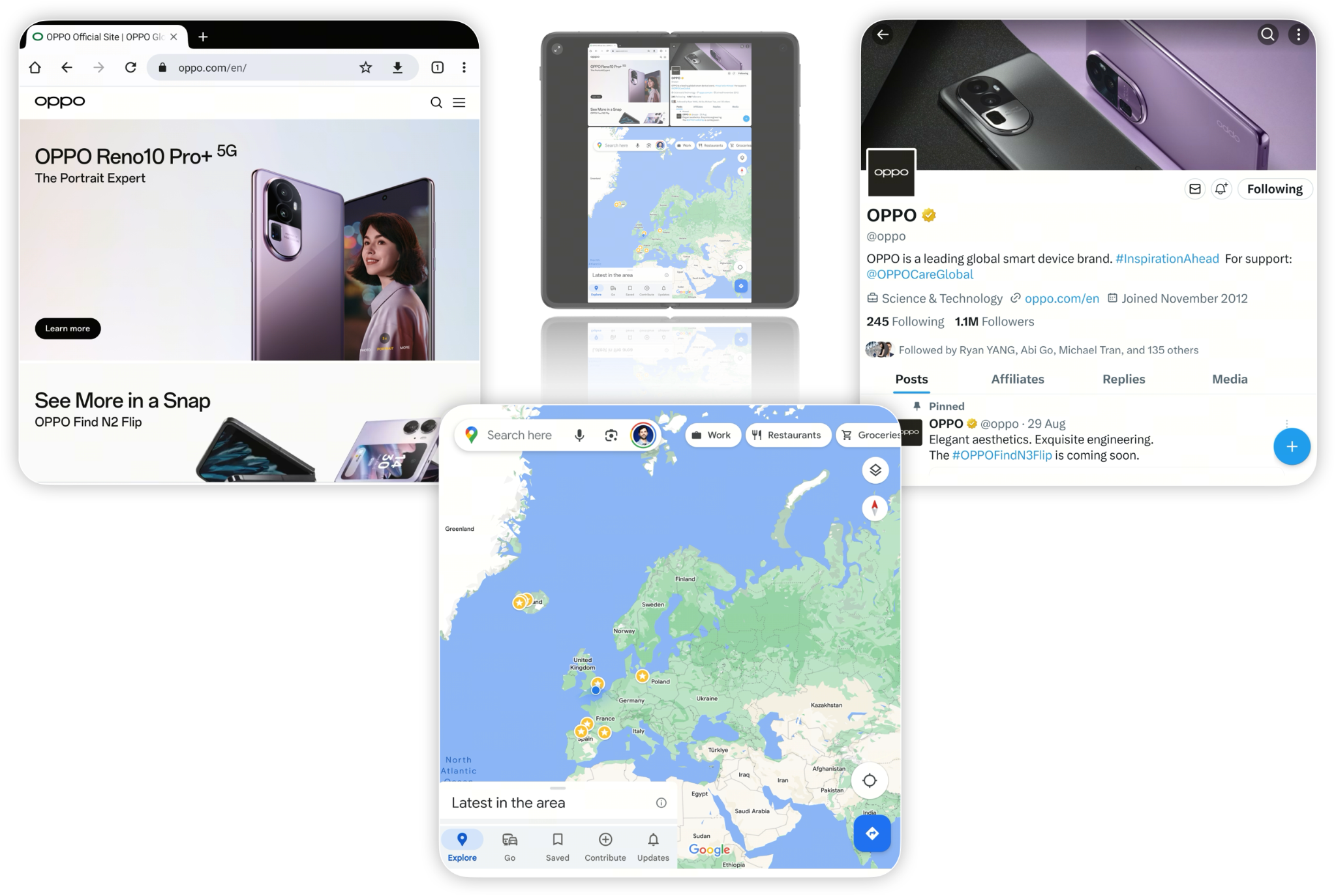 OPPO Find N3 and Find N3 Flip Smartphones Launch Globally
