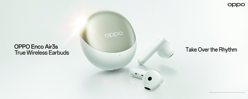 OPPO Launches New Enco Air3s Earbuds in Singapore, Redefining Audio Experiences with Exceptional Sound Quality and Chic New Design