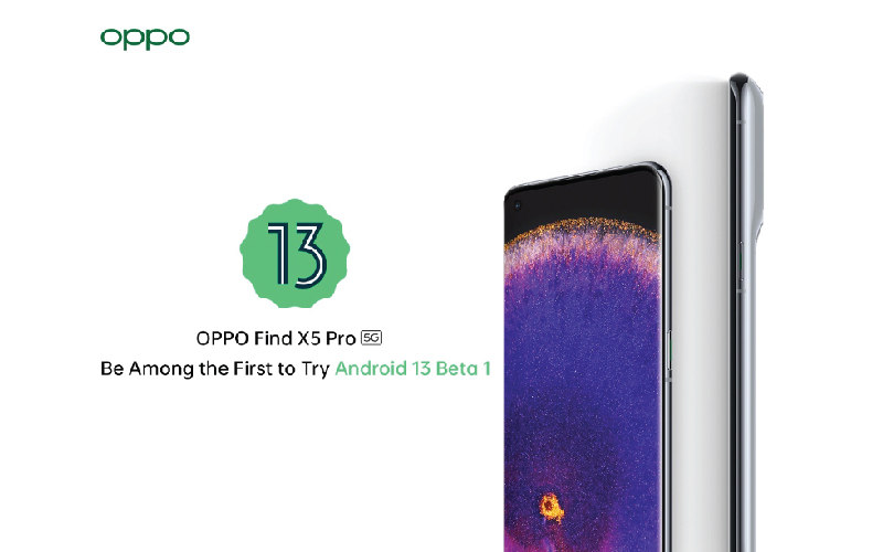 OPPO Find X5 Pro to Receive the Android 13 Beta 1 Update