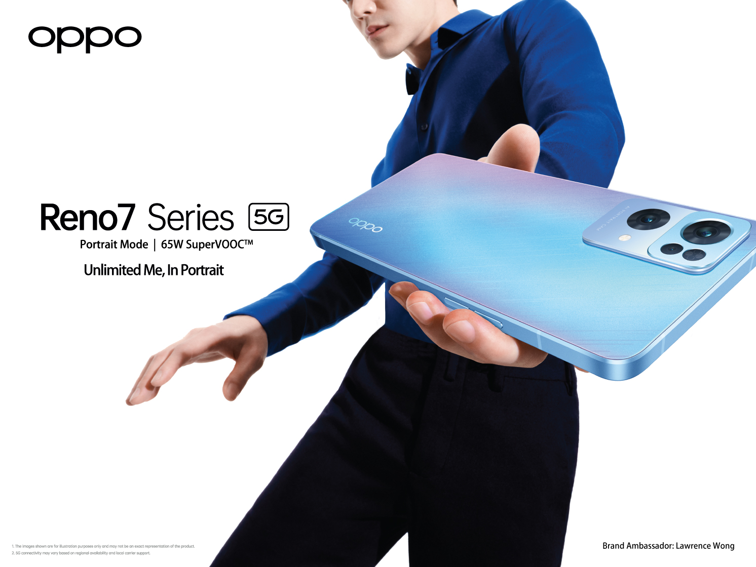 OPPO Singapore First Brand Ambassador Lawrence Wong