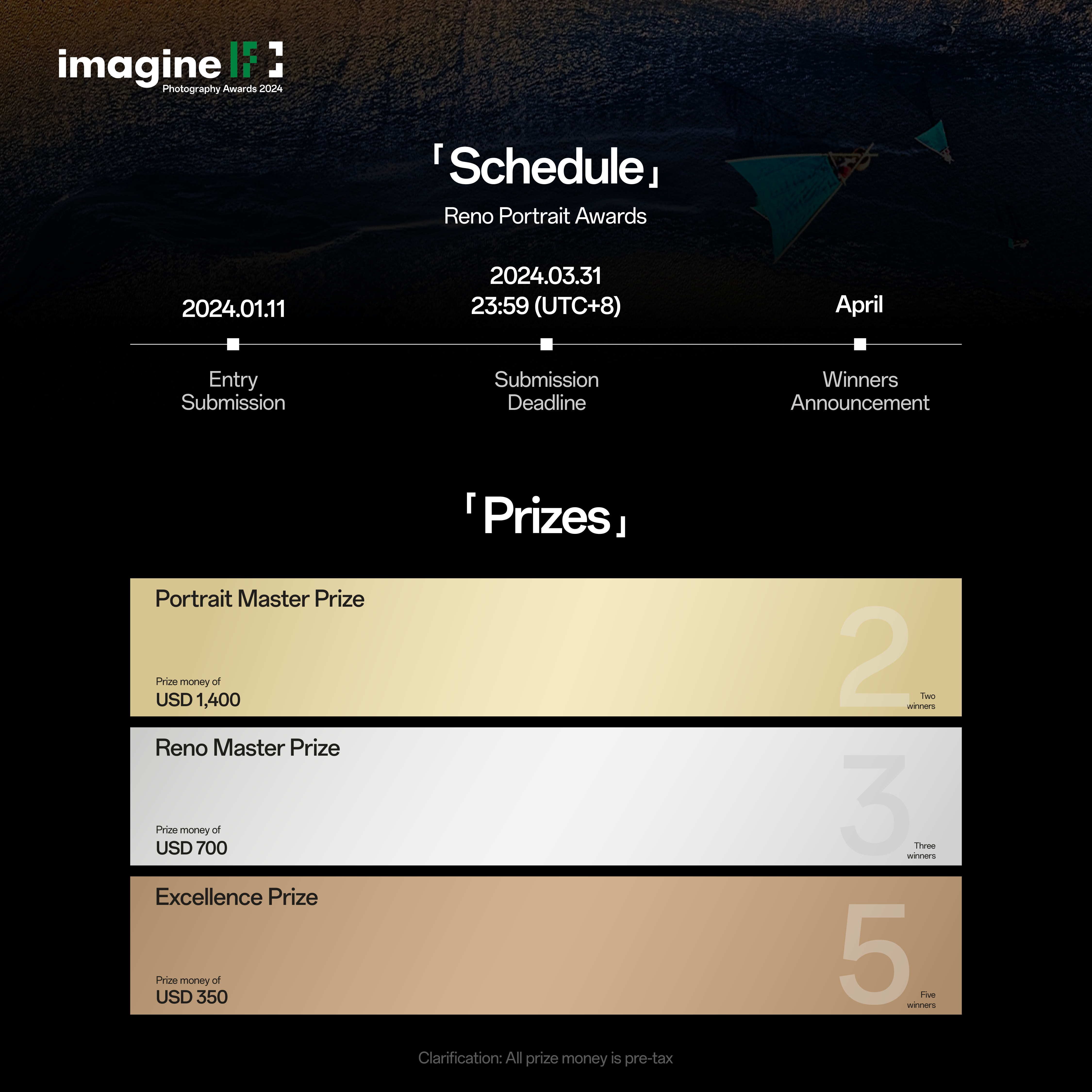 OPPO Kicks off the imagine IF x Reno Portrait Awards 2024,
    Inspiring Next-Level Mobile Portrait Photography