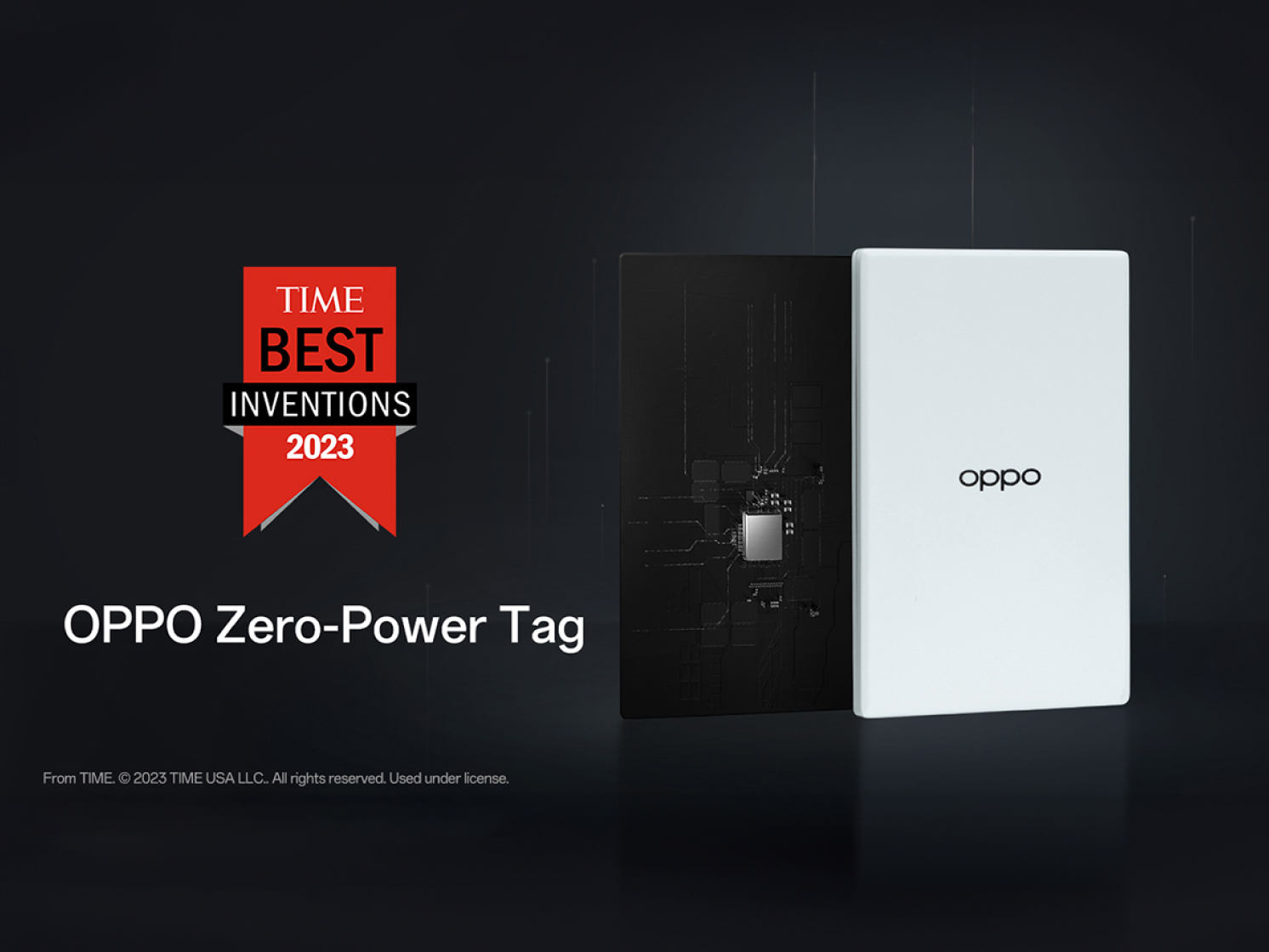 OPPO Zero-Power Tag  ได้รับรางวัล Best Inventions of 2023