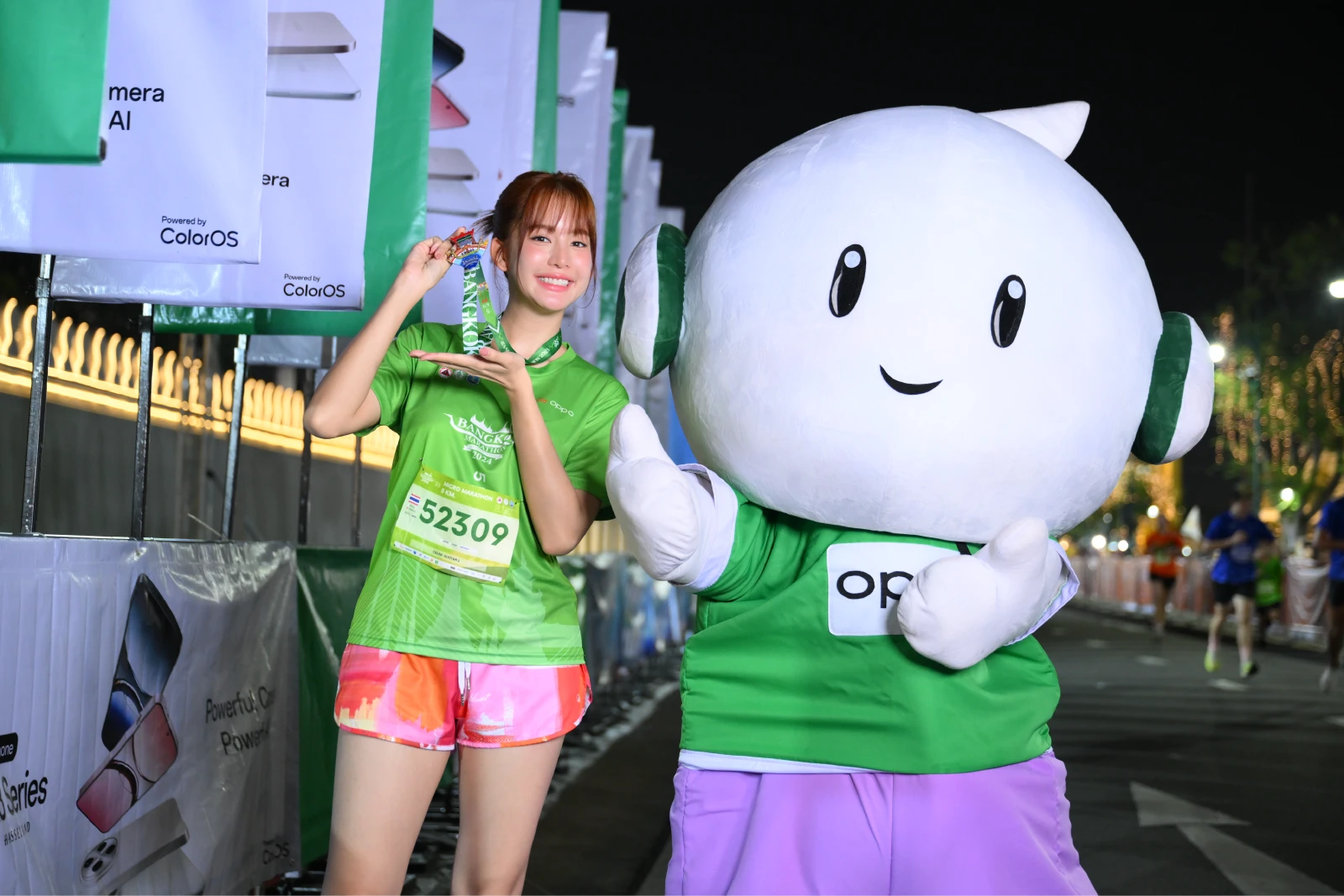 OPPO จับมือ Bangkok Marathon 2024 ร่วมจุดประกายแรงบันดาลใจ