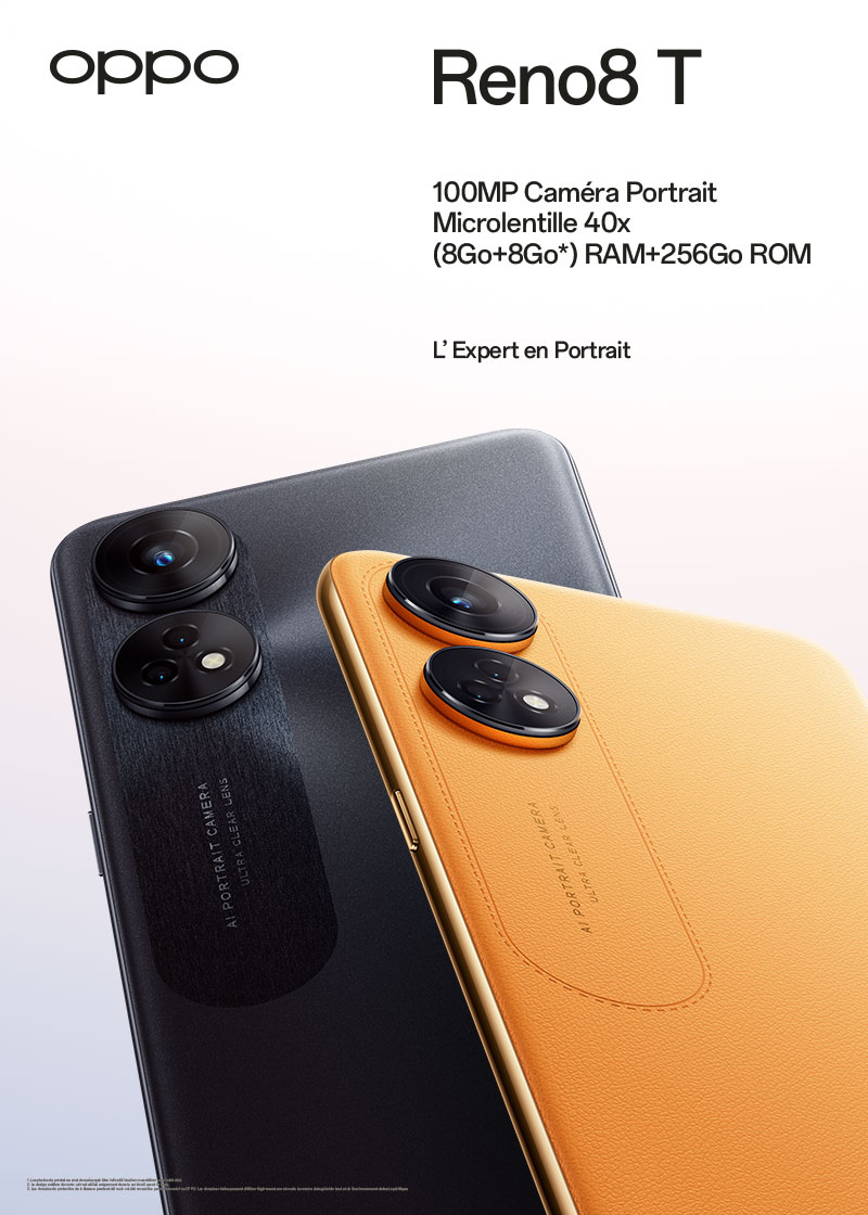 L'experte du portrait OPPO Reno8 T, sera bientôt lancée en Tunisie