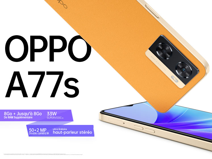 OPPO lance, en Tunisie, son nouveau smartphone A77s OPPO Tunisia