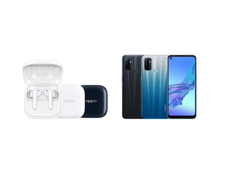 全新人像自拍專家OPPO A53與真無線耳機OPPO Enco W51攜手輕巧登場  拍照音樂全面連線Fun手大膽玩！
