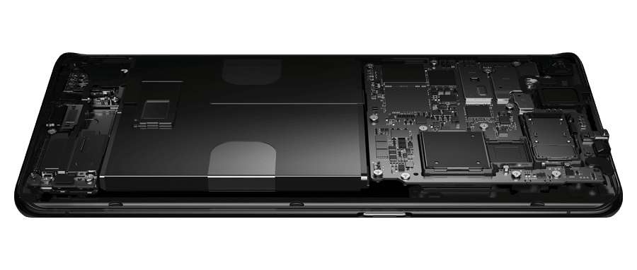 圖說：Find X2 全系列搭載Qualcomm® Snapdragon™865 5G晶片，強悍保障5G手機旗艦性能。