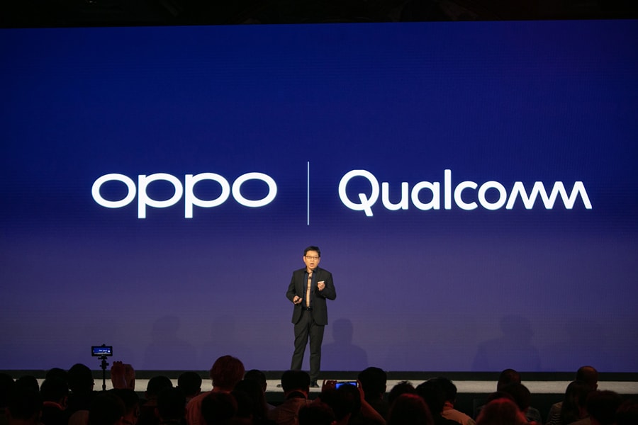 圖說:OPPO副總裁暨全球銷售總裁吳強於Qualcomm Snapdragon技術峰會發表主題演講