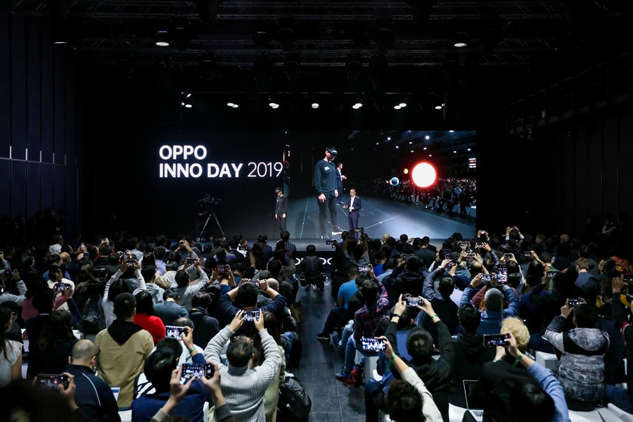 圖說:OPPO第一屆「OPPO INNO DAY未來科技大會」今日在深圳正式展開,全面展示OPPO對於萬物互融時代的思考與佈局