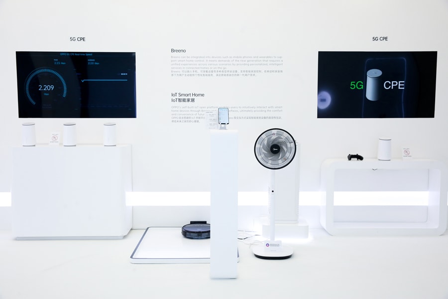 圖說:OPPO預計將在2020年第一季商用推出智慧手錶、智慧無線耳機和5G CPE產品。