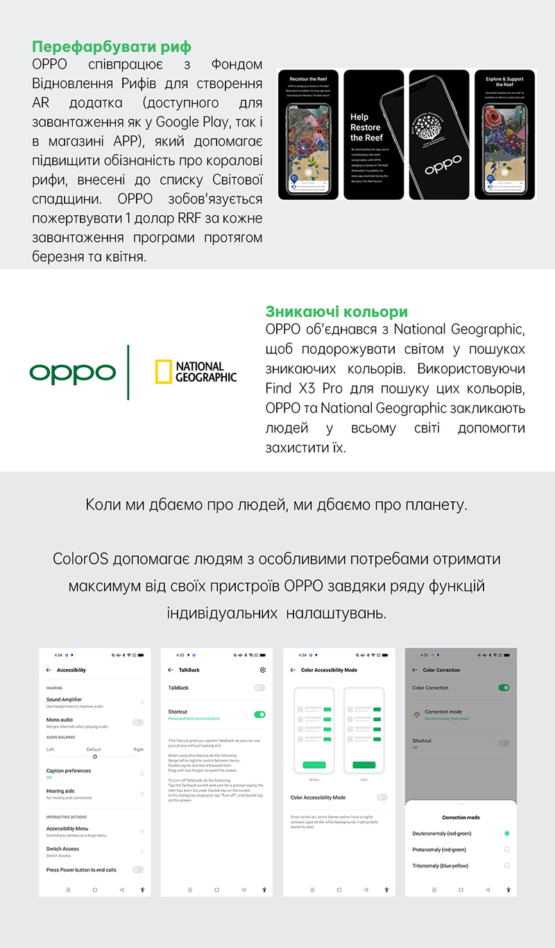 Роль OPPO у створенні сталої екосистеми