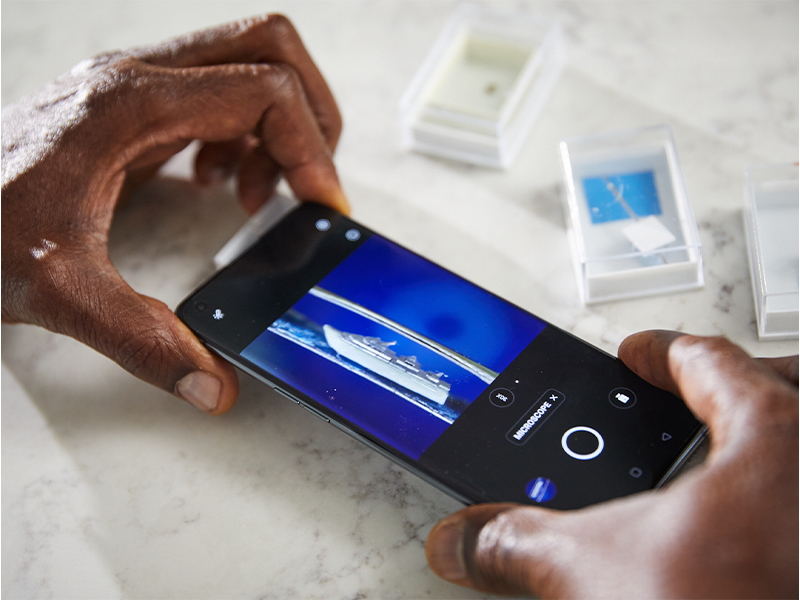 OPPO Find X3 Pro is the only smartphone able to capture the micro artworks of Guinness World Record holder Willard Wigan