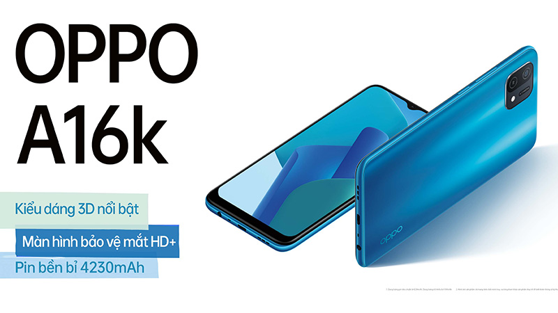 Chính Thức Ra Mắt OPPO A16K Với Mức Giá Siêu Hấp Dẫn