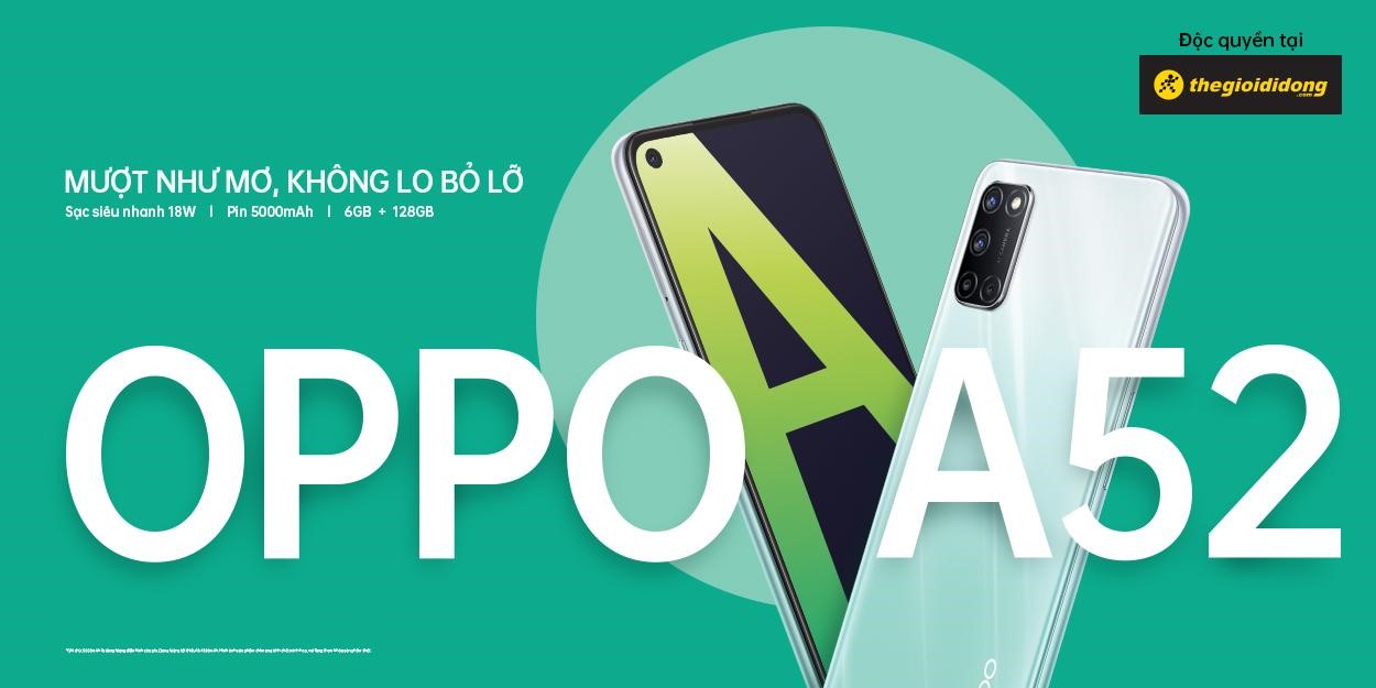ra mắt oppo a52