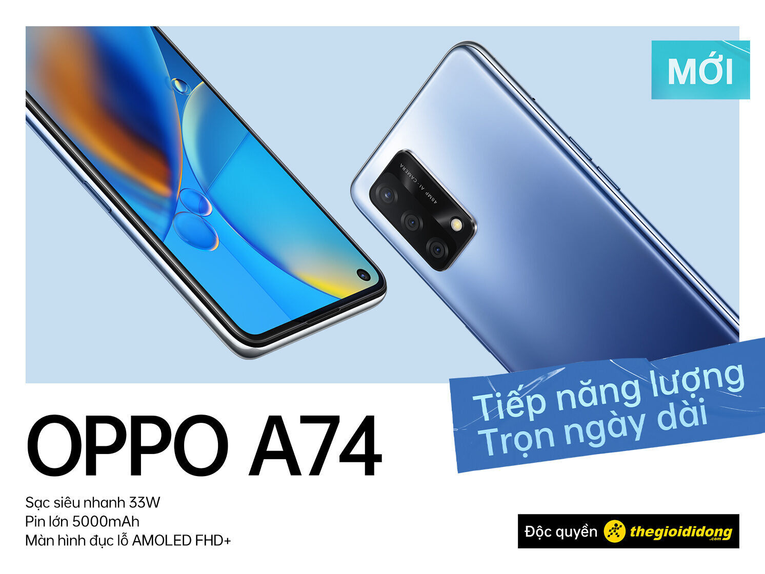OPPO A74 chính thức lên kệ tại Việt Nam