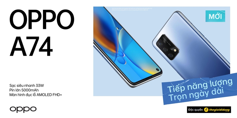 OPPO A74 ch&iacute;nh thức l&ecirc;n kệ tại Việt Nam