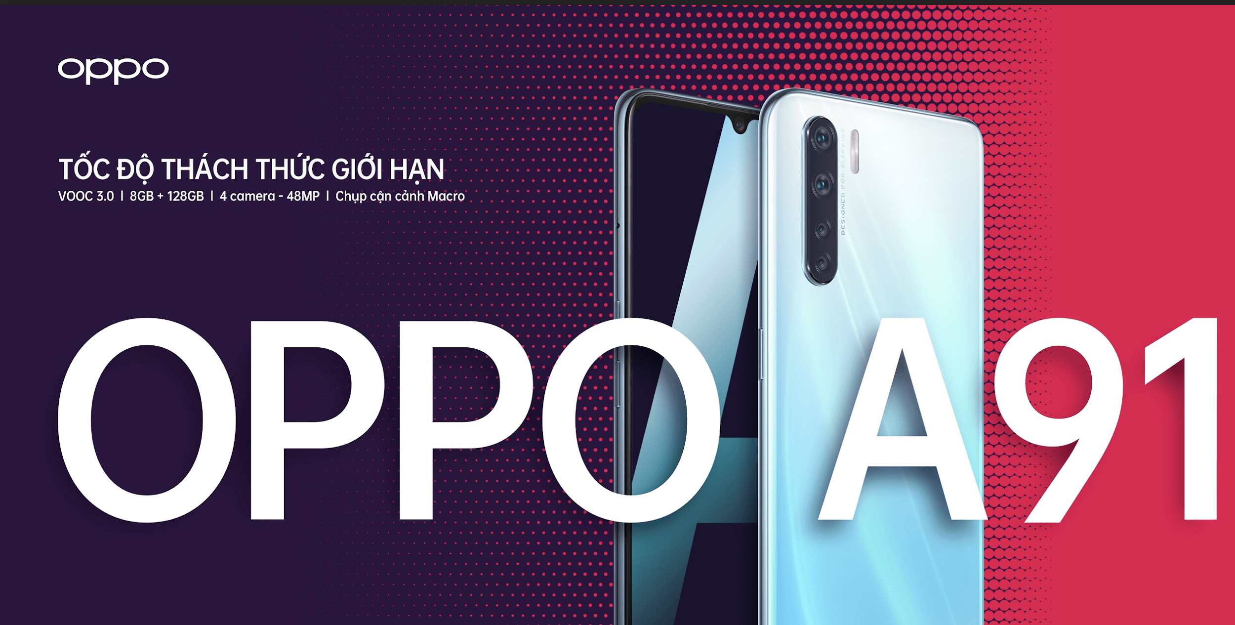 oppo a91 tốc độ th&aacute;ch thức giới hạn
