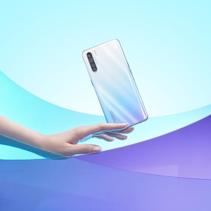 oppo a91 bạc