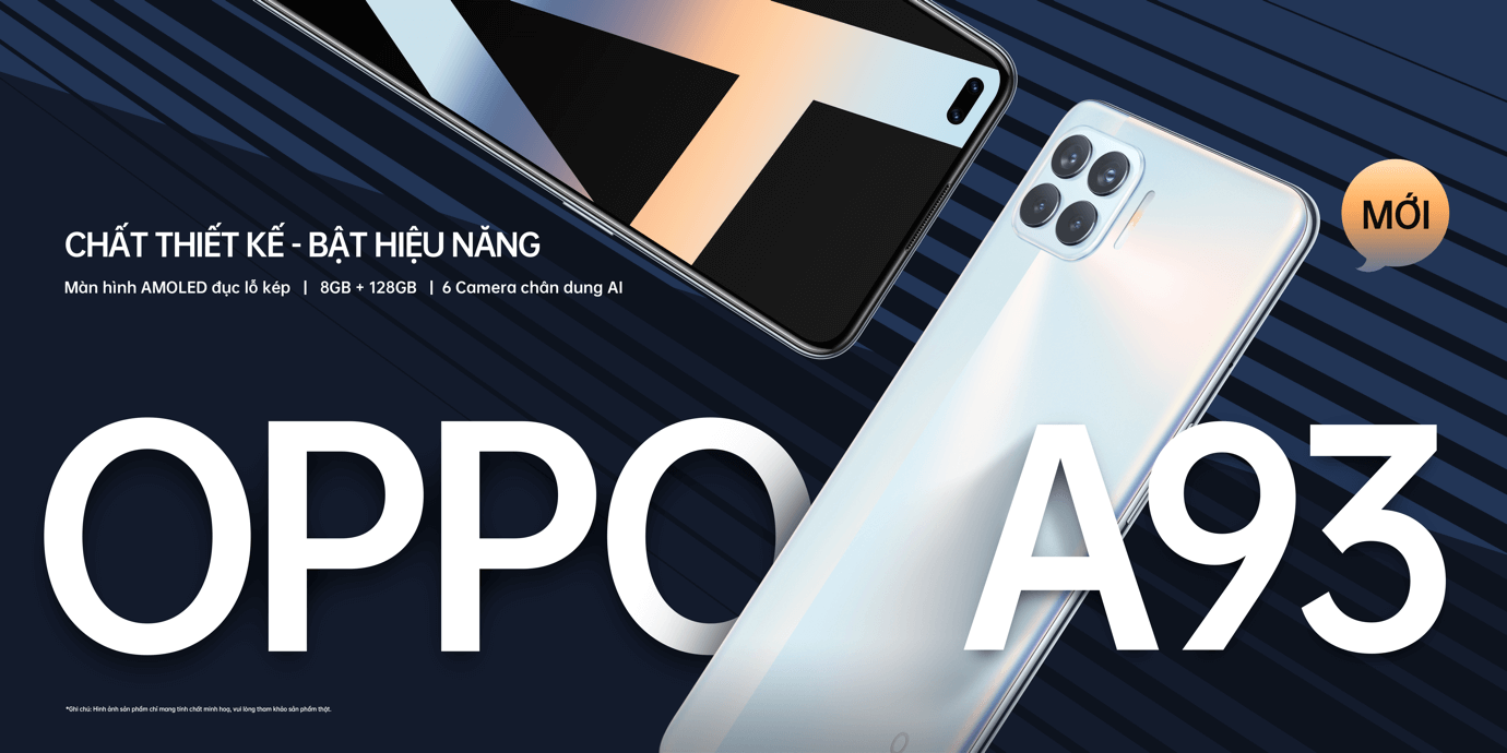 OPPO A93 chính thức lên kệ tại Việt Nam: Tận hưởng cuộc sống tuyệt vời với công nghệ chụp ảnh chân dung AI, thiết kế mỏng nhẹ cực đẹp cùng hiệu năng ấn tượng