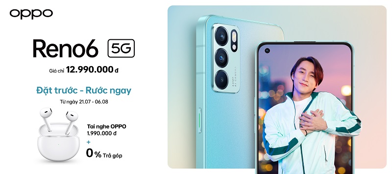 OPPO Reno6 5G chính thức ra mắt tại Việt Nam