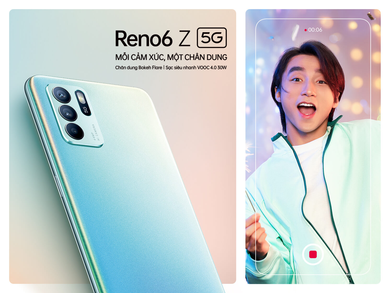OPPO Reno6 Z 5G chính thức ra mắt tại Việt Nam	