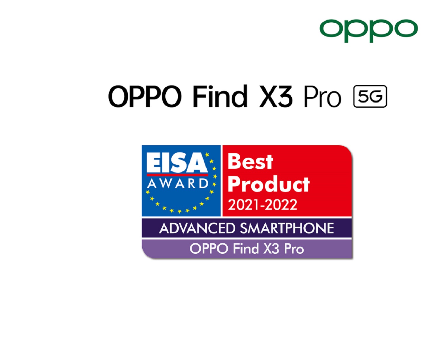 OPPO hai năm liền giành giải thưởng SMARTPHONE TIÊN PHONG từ EISA Awards 2020 - 2021