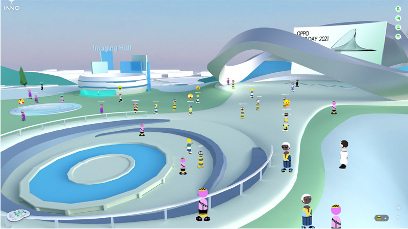 thế giới ảo trên inno world 2021