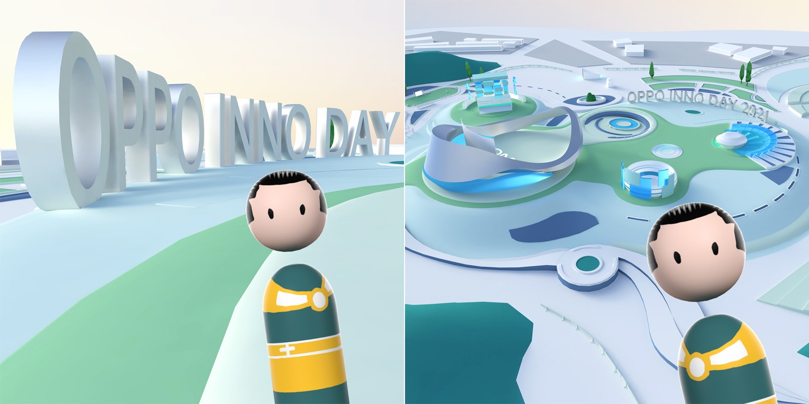 hóa thành nhân vật trong inno world