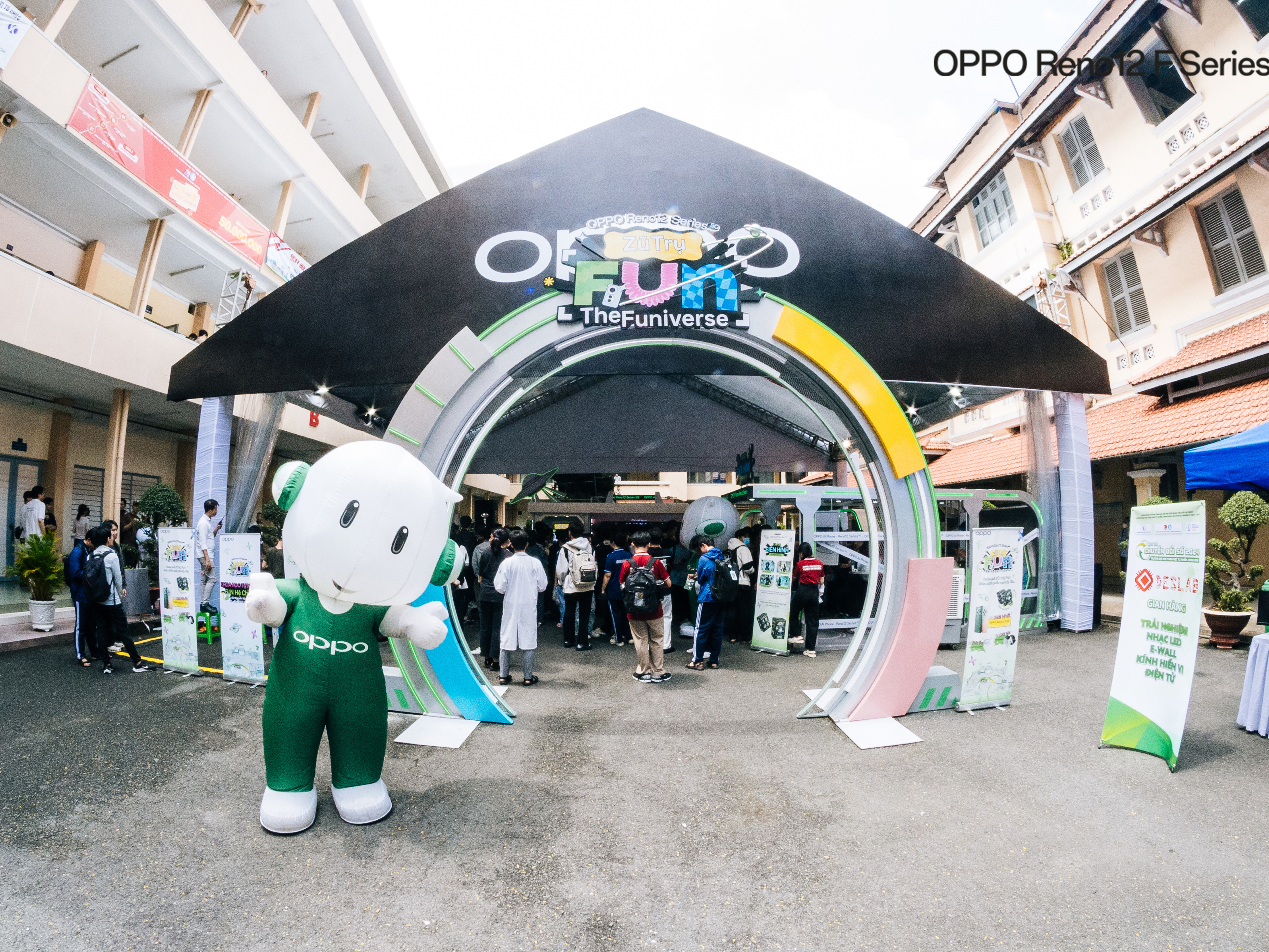 OPPO Khởi Động Campus Tour "Funiverse-Zũ Trụ Fun".