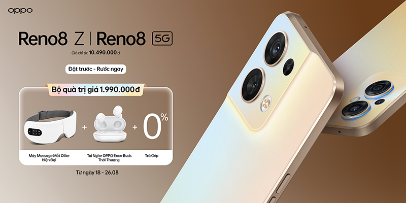 OPPO chính thức giới thiệu Chuyên Gia Chân Dung thế hệ thứ 8 OPPO Reno8 Series