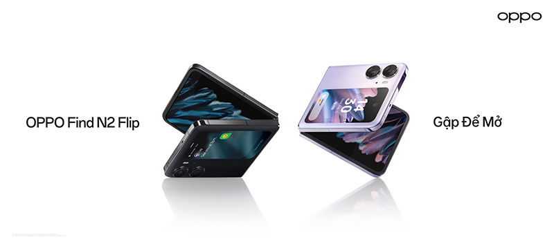 OPPO ra mắt chính thức Find N2 Flip mở ra tiêu chuẩn mới cho điện thoại gập