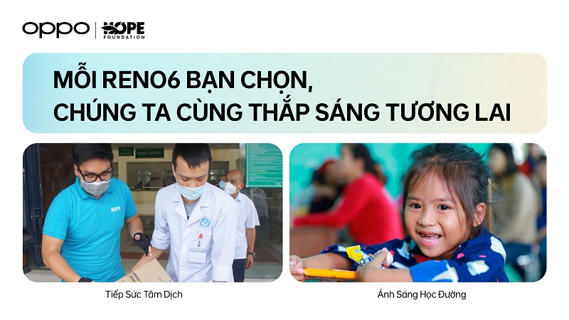 OPPO ủng hộ 300 triệu đồng tiếp sức tâm dịch