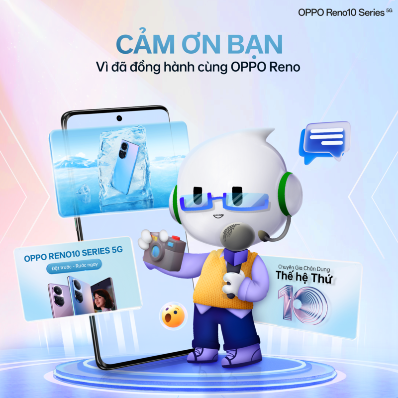 Reno10 Series 5G Chính Thức Mở Bán Với 23.000 Đơn Đặt Trước