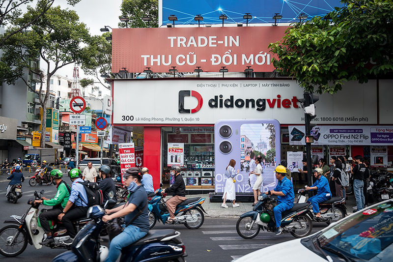 OPPO tổ chức sự kiện trải nghiệm sớm OPPO Find N2 Flip tại khắp các chuỗi cửa hàng bán lẻ