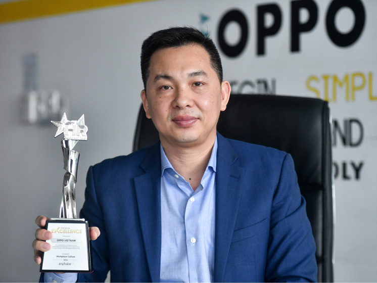 OPPO Việt Nam Đạt Giải Thưởng Văn Hóa Doanh Nghiệp Tại Chứng Nhận Vietnam Excellence 2021
