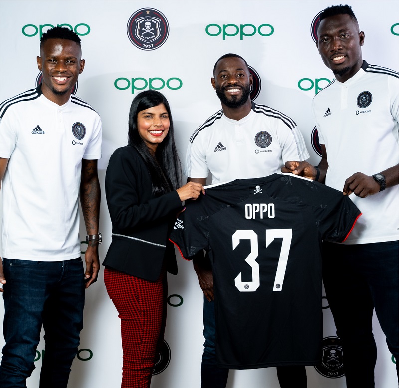 ORLANDO PIRATES PARTNERS WITH OPPO SOUTH AFRICA
