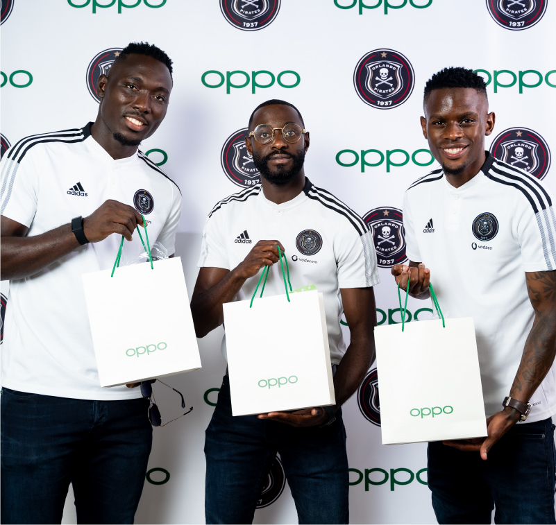ORLANDO PIRATES PARTNERS WITH OPPO SOUTH AFRICA