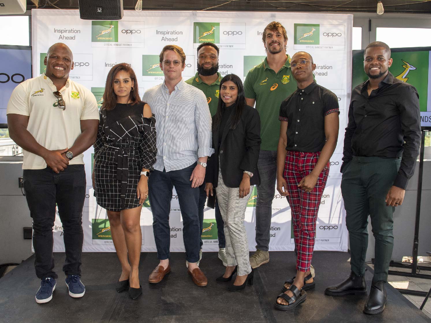 OPPO Official Handset Partners of the Springboks
