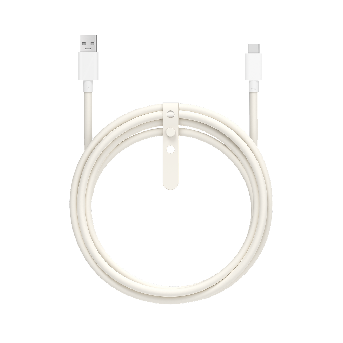 USB-A to Type-C Soft Silicone Data Cable 12A 1M