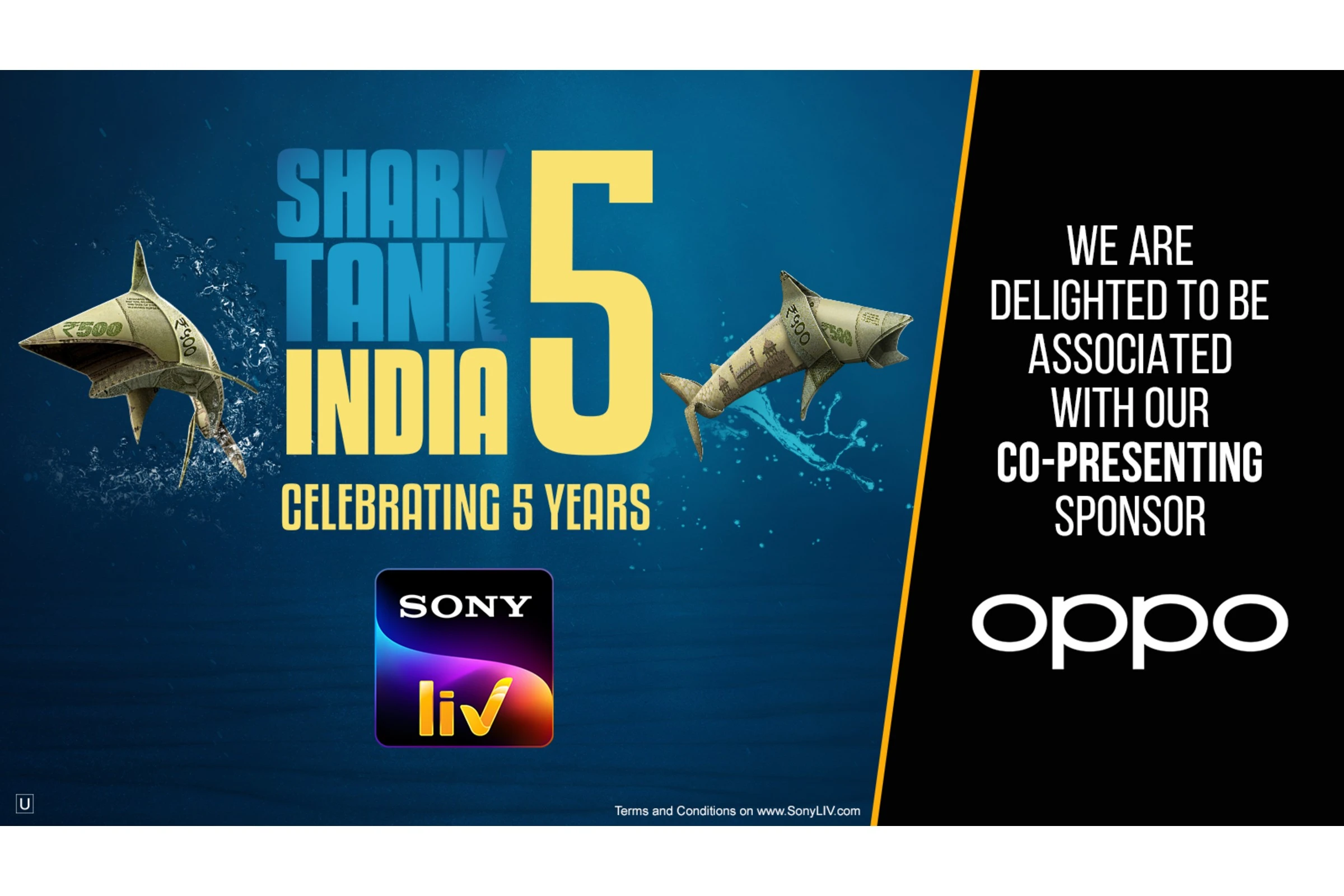 OPPO India to Co-Present Shark Tank India Season 5 with Sony LIV | OPPO  India