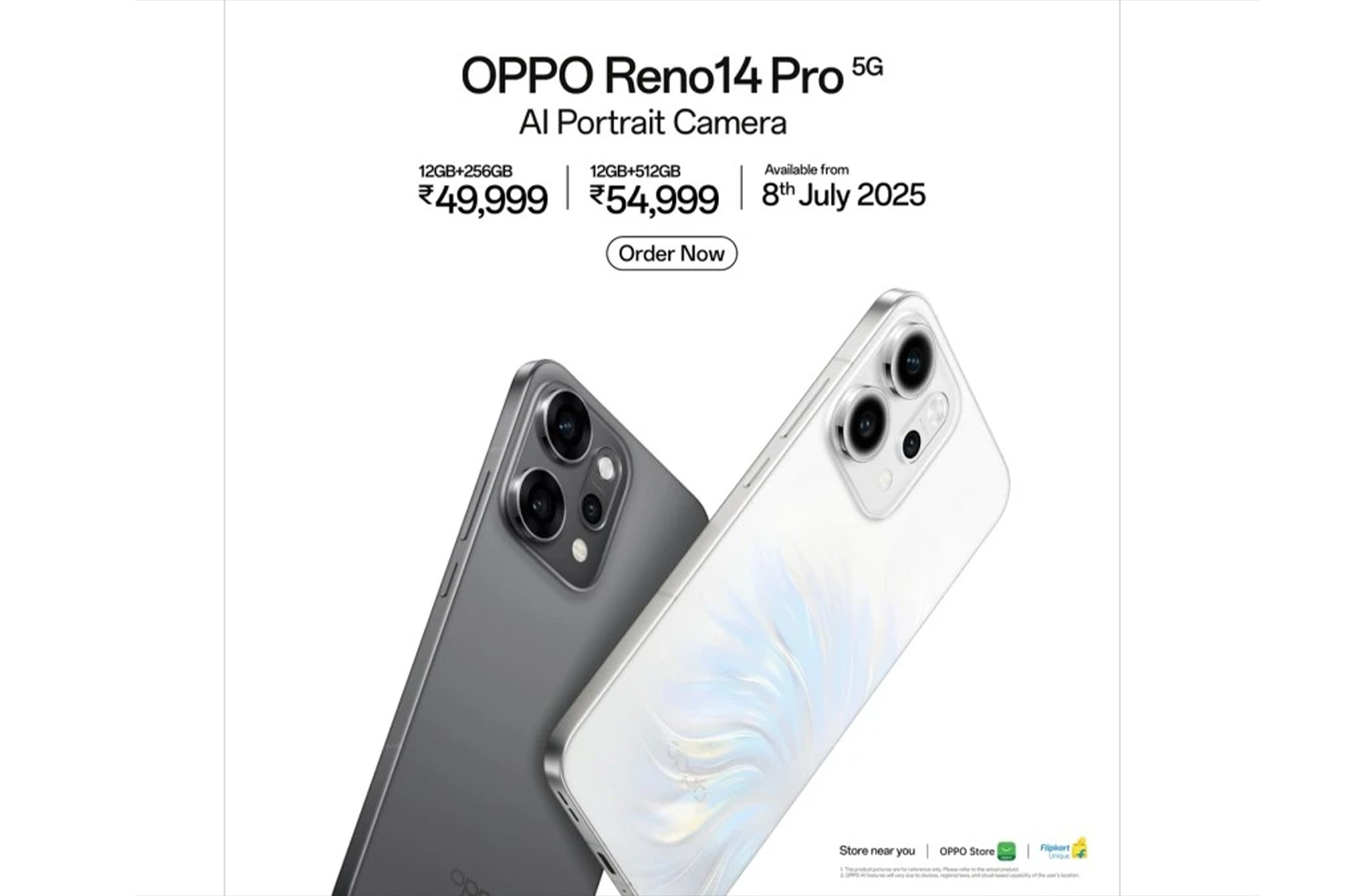 OPPO India Launches Reno14 Series with 3.5x Telephoto Camera